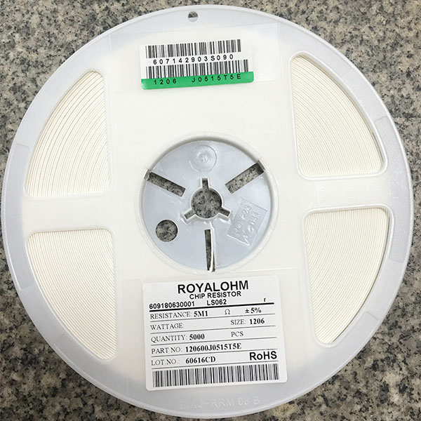 厚聲貼片電阻12065M1