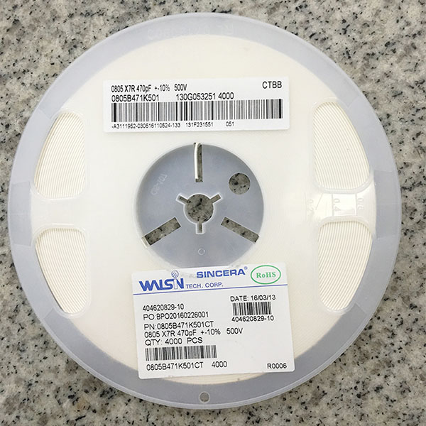 貼片電容CL21B105KA